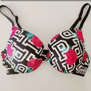 PINK VICTORIA'S SECRET, Black and White Bra